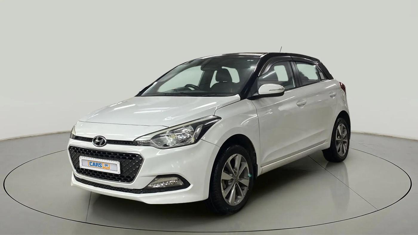 2017 Hyundai Elite i20 ASTA 1.2 DUAL TONE, Petrol, Manual, 88,326 km, Left Front Diagonal