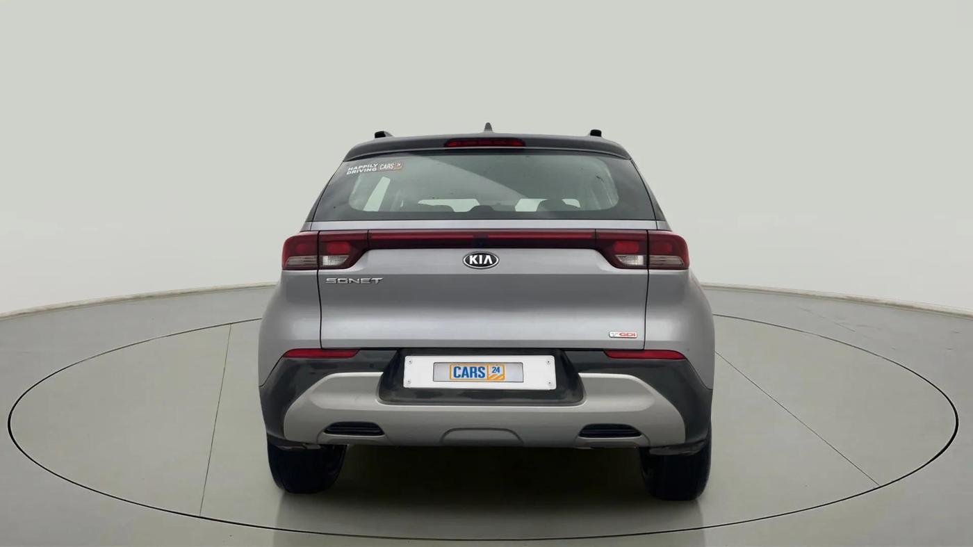 2020 KIA SONET HTK PLUS 1.0 IMT, Petrol, Manual, 55,438 km, Back/Rear
