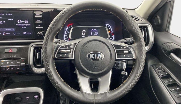 2020 KIA SONET HTK PLUS 1.0 IMT, Petrol, Manual, 55,438 km, Steering Wheel Close Up