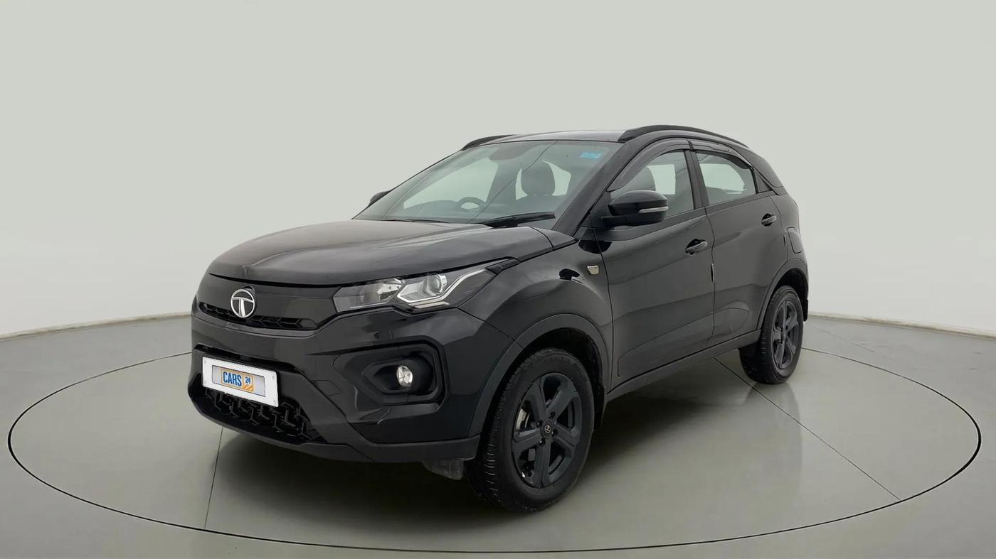 2023 Tata NEXON XZ PLUS LUX SUNROOF DARK DIESEL, Diesel, Manual, 32,731 km, Left Front Diagonal