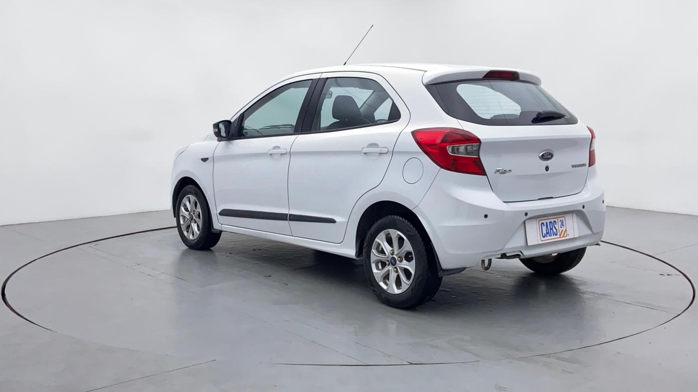 2017 Ford New Figo 1.2 TITANIUM, Petrol, Manual, 33,257 km, Left Back Diagonal (45- Degree) View