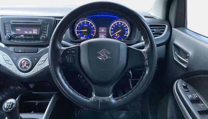 2017 Maruti Baleno DELTA PETROL 1.2, Petrol, Manual, 65,007 km, Steering Wheel Close Up