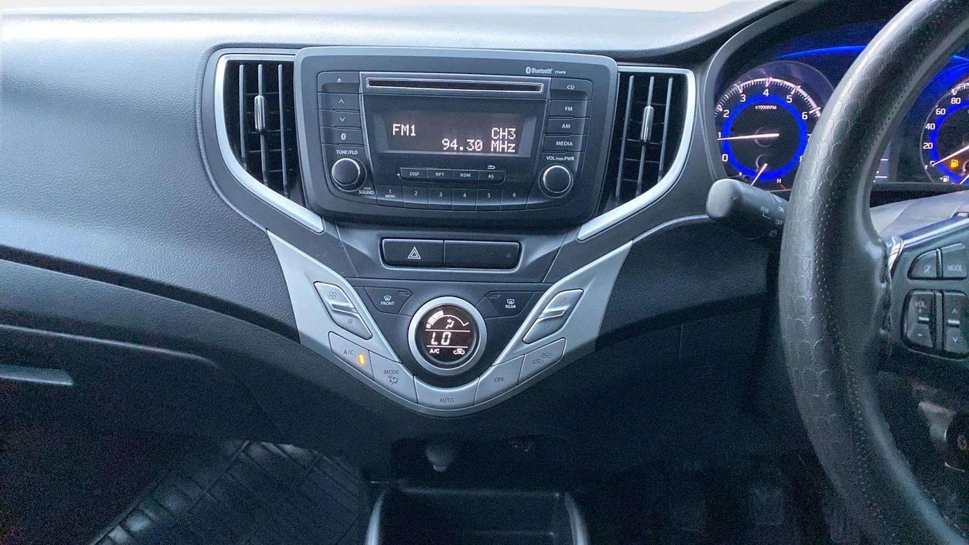 2017 Maruti Baleno DELTA PETROL 1.2, Petrol, Manual, 65,007 km, Air Conditioner