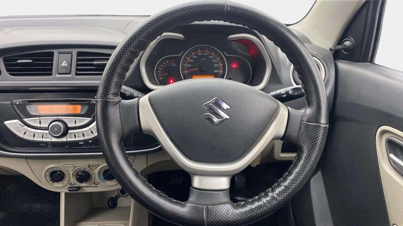 2017 Maruti Alto K10 VXI, Petrol, Manual, 46,556 km, Steering Wheel Close Up