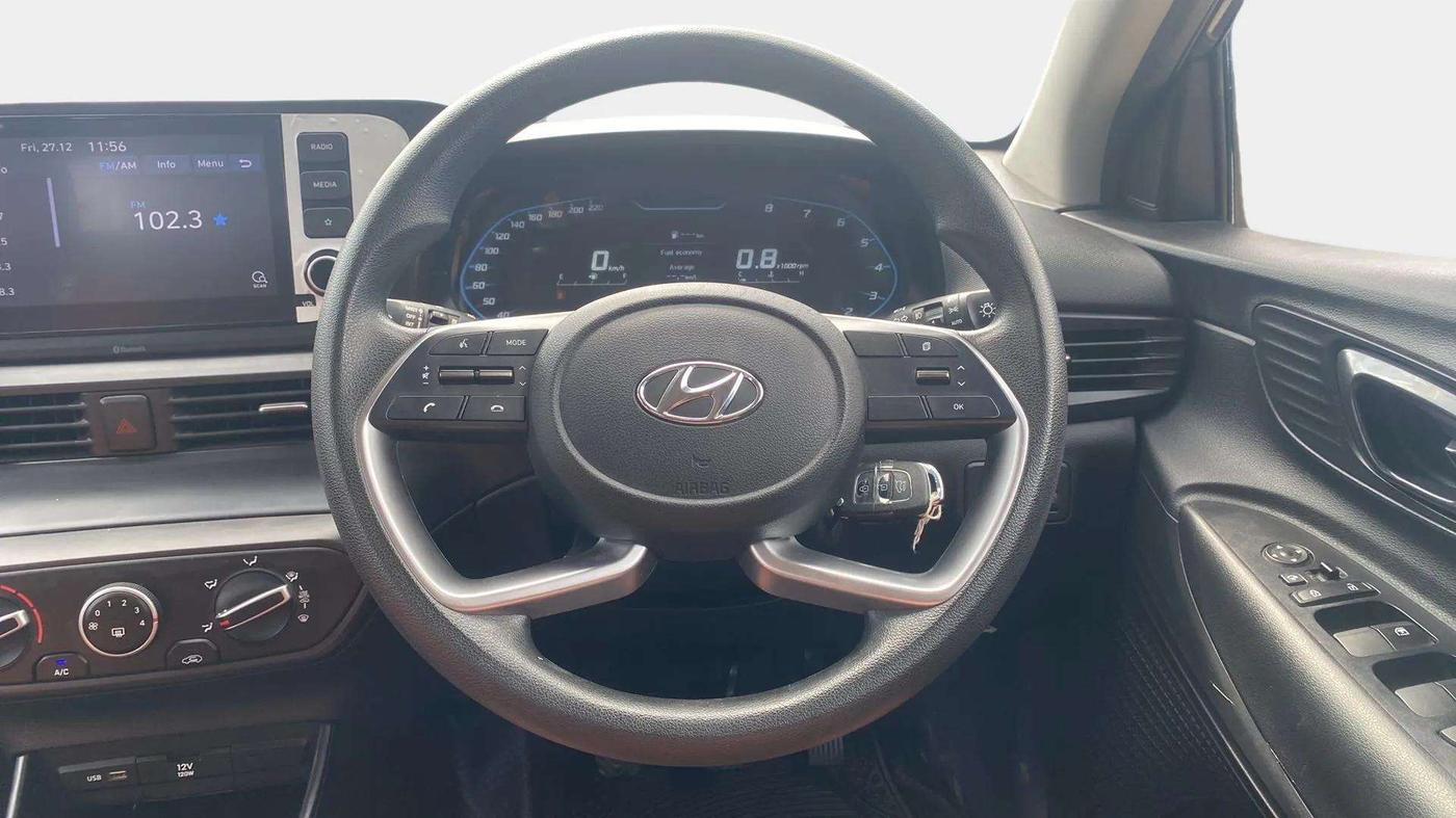 2021 Hyundai NEW I20 SPORTZ 1.2 MT, Petrol, Manual, 23,912 km, Steering Wheel Close Up