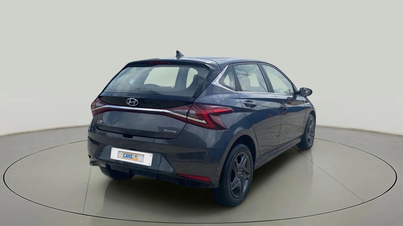2021 Hyundai NEW I20 SPORTZ 1.2 MT, Petrol, Manual, 23,912 km, Right Back Diagonal