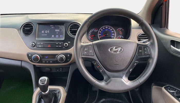 2017 Hyundai Grand i10 ASTA 1.2 KAPPA VTVT, Petrol, Manual, 16,532 km, Steering Wheel Close Up