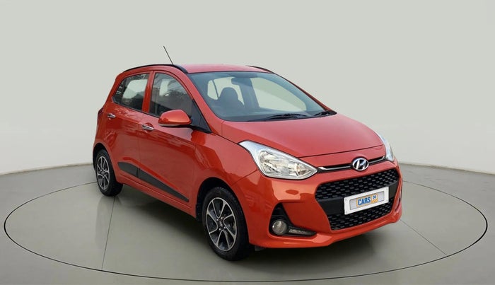 2017 Hyundai Grand i10 ASTA 1.2 KAPPA VTVT, Petrol, Manual, 16,532 km, Right Front Diagonal