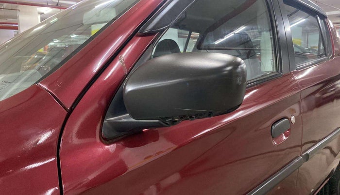 2018 Maruti Alto K10 VXI (O) AMT, Petrol, Automatic, 50,116 km, Left rear-view mirror - Cover has minor damage