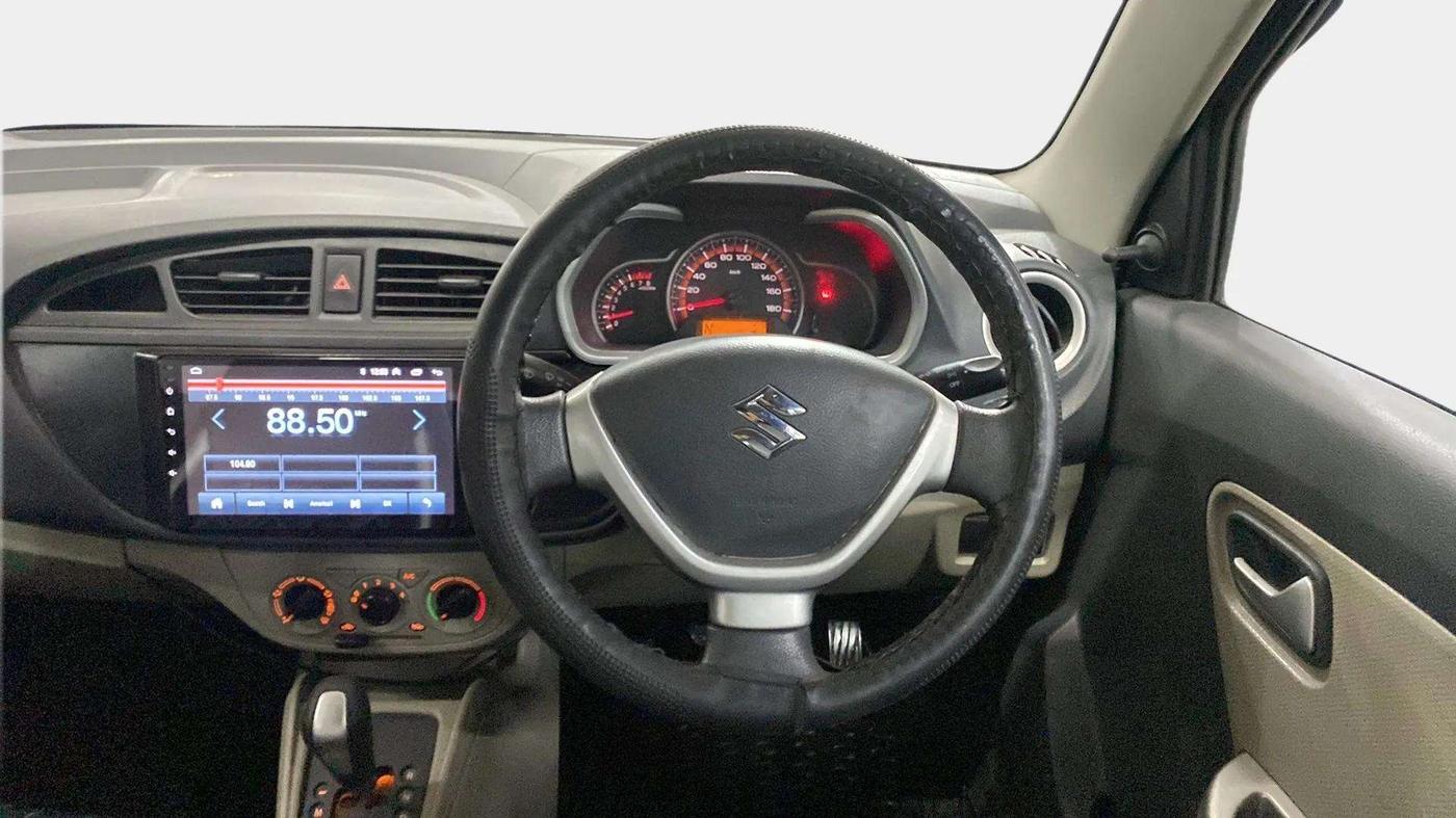 2018 Maruti Alto K10 VXI (O) AMT, Petrol, Automatic, 50,297 km, Steering Wheel Close Up