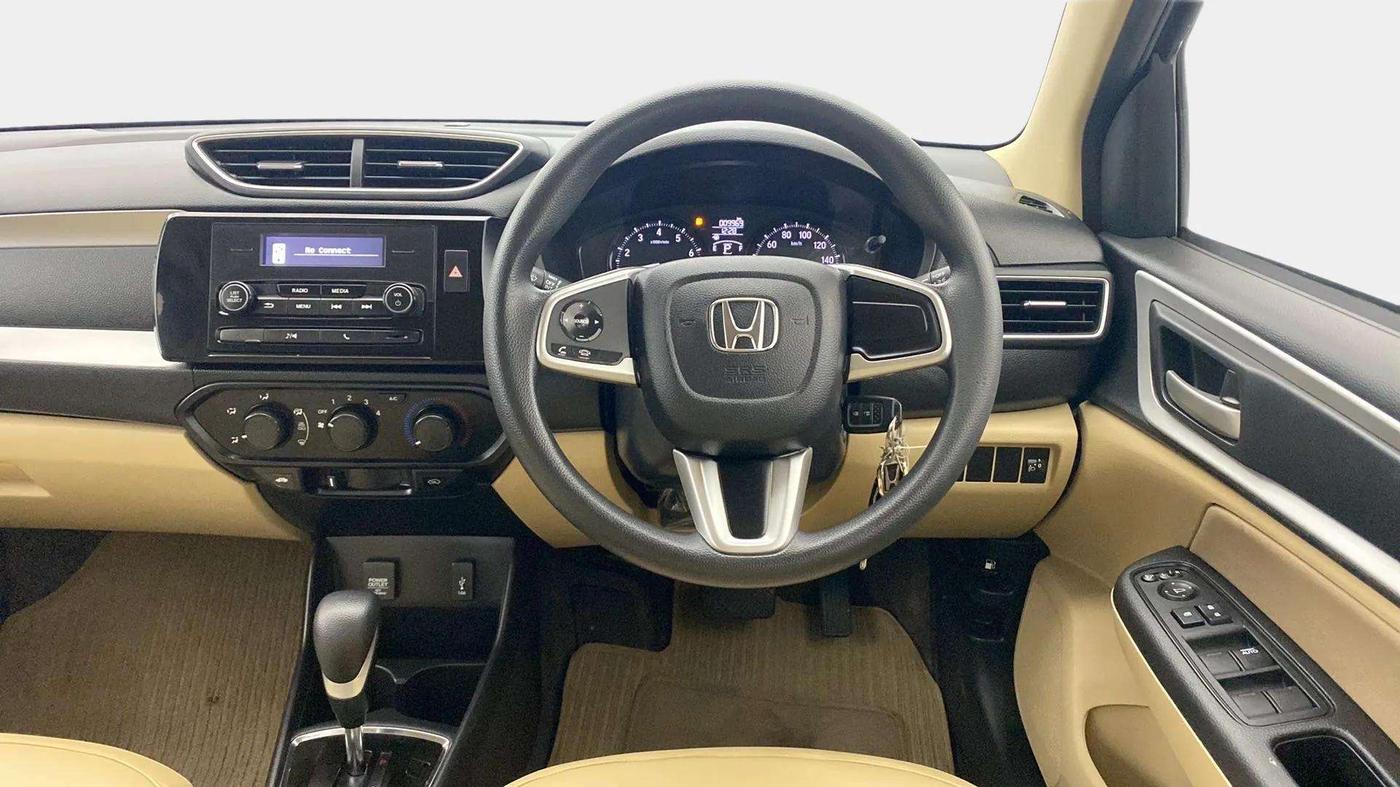 2023 Honda Amaze 1.2L I-VTEC S CVT, Petrol, Automatic, 9,967 km, Steering Wheel Close Up