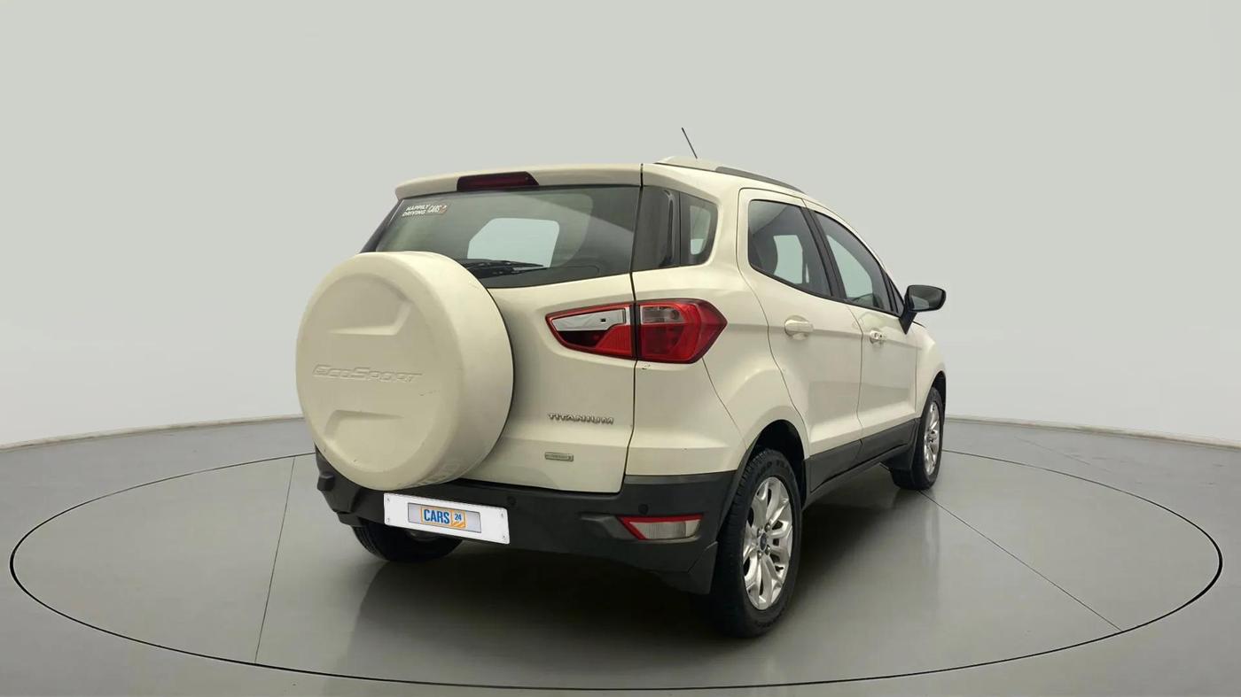 2014 Ford Ecosport TITANIUM 1.0L ECOBOOST, Petrol, Manual, 76,112 km, Right Back Diagonal