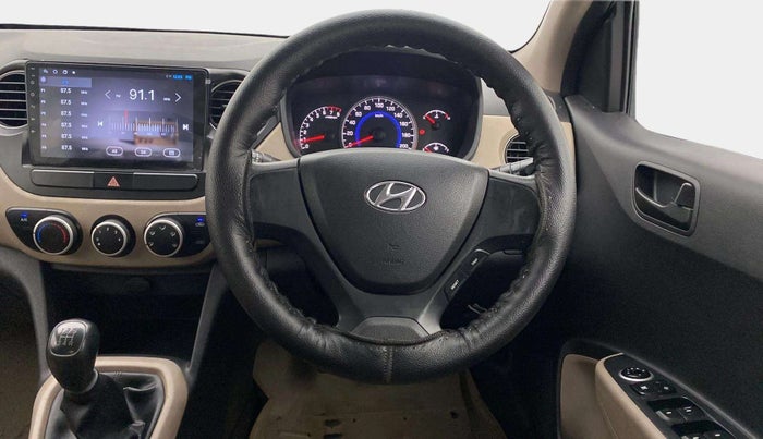 2016 Hyundai Grand i10 MAGNA 1.2 KAPPA VTVT, Petrol, Manual, 54,013 km, Steering Wheel Close Up