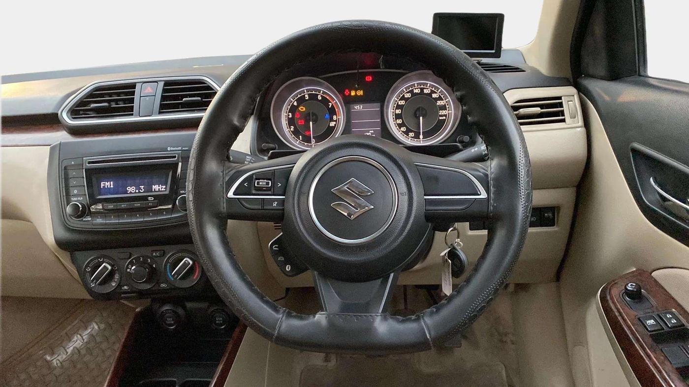 2018 Maruti Dzire VXI, Petrol, Manual, 13,753 km, Steering Wheel Close Up