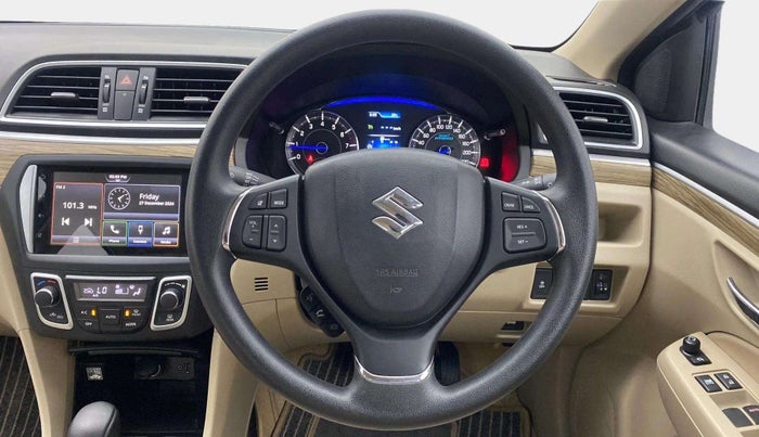 2021 Maruti Ciaz ZETA AT 1.5  SHVS PETROL, Petrol, Automatic, 1,395 km, Steering Wheel Close Up