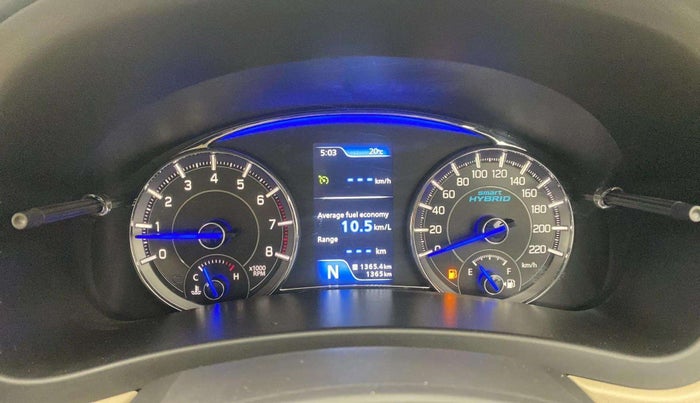 2021 Maruti Ciaz ZETA AT 1.5  SHVS PETROL, Petrol, Automatic, 1,395 km, Odometer Image