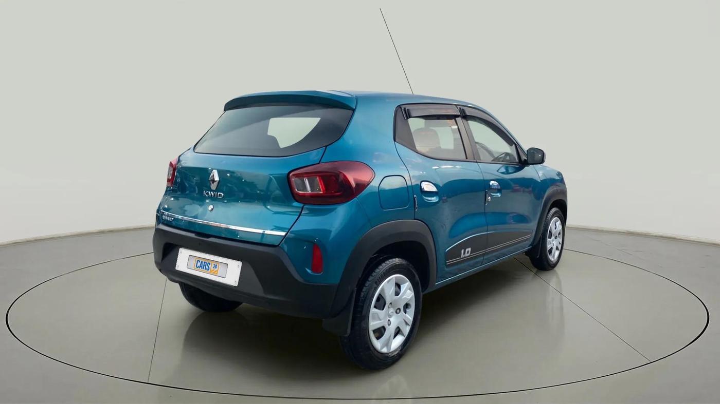 2023 Renault Kwid RXT 1.0 AMT, Petrol, Automatic, 1,409 km, Right Back Diagonal