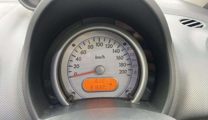 2013 Maruti Ritz VXI, Petrol, Manual, 81,670 km, Odometer Image