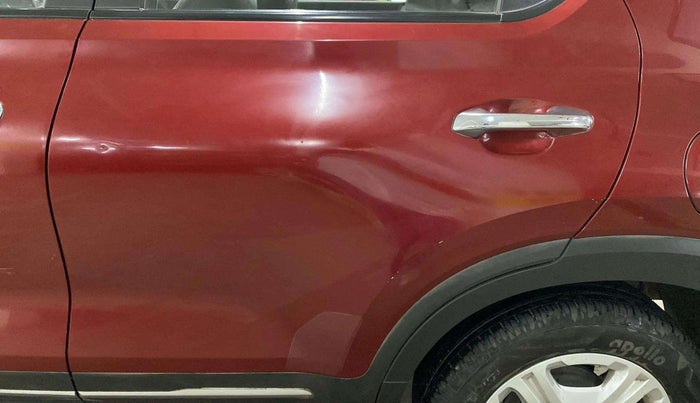 2021 KIA SONET HTX 1.0 IMT, Petrol, Manual, 24,239 km, Rear left door - Slightly dented