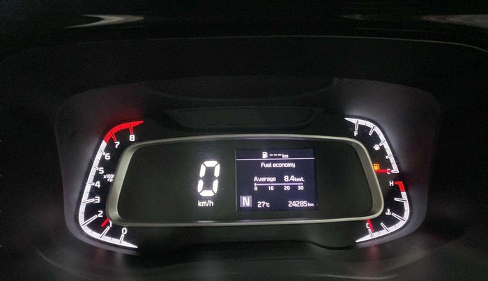 2021 KIA SONET HTX 1.0 IMT, Petrol, Manual, 24,239 km, Odometer Image
