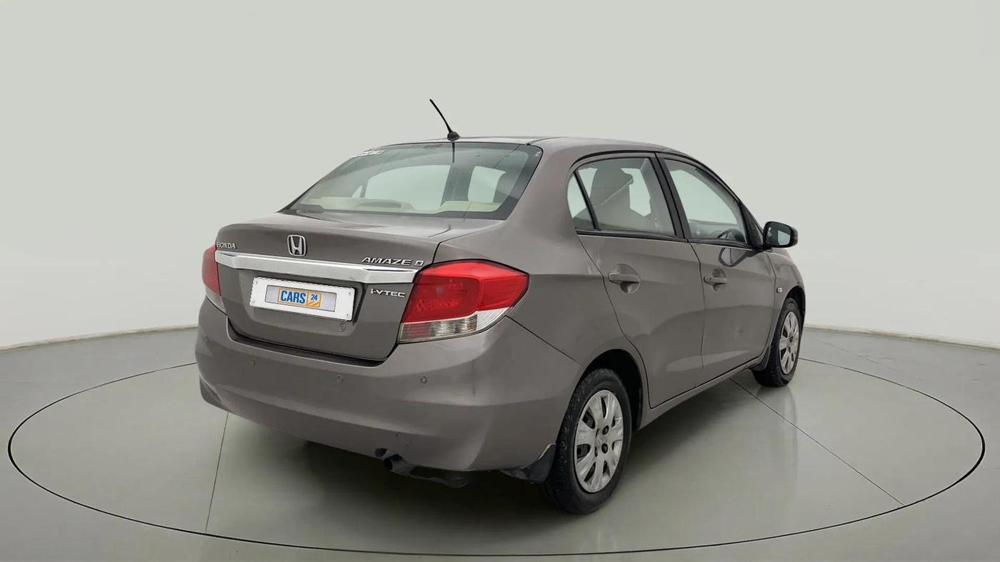 2015 Honda Amaze 1.2L I-VTEC S, Petrol, Manual, 69,015 km, Right Back Diagonal