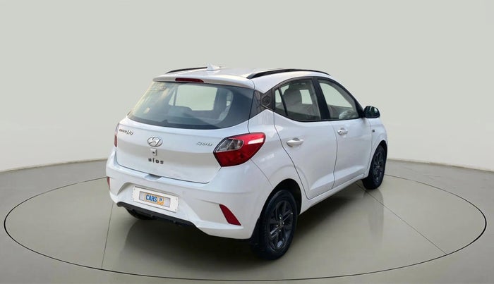 2019 Hyundai GRAND I10 NIOS SPORTZ AMT 1.2 KAPPA VTVT, Petrol, Automatic, 51,791 km, Right Back Diagonal