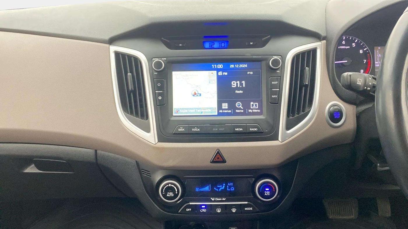 2018 Hyundai Creta SX AT 1.6 PETROL, Petrol, Automatic, 57,772 km, Air Conditioner