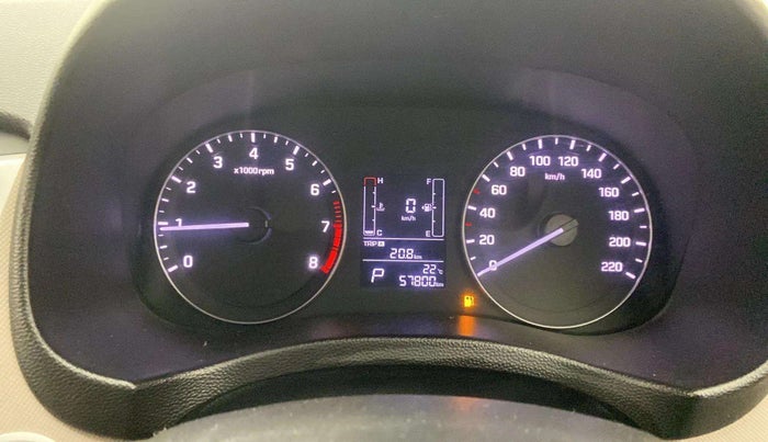 2018 Hyundai Creta SX AT 1.6 PETROL, Petrol, Automatic, 57,772 km, Odometer Image