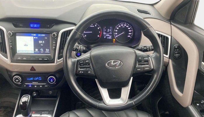 2018 Hyundai Creta SX AT 1.6 PETROL, Petrol, Automatic, 57,772 km, Steering Wheel Close Up