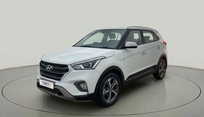 2018 Hyundai Creta SX AT 1.6 PETROL, Petrol, Automatic, 57,772 km, Left Front Diagonal