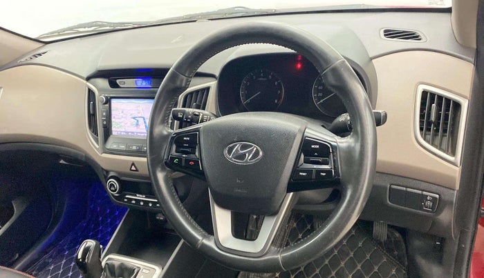 2016 Hyundai Creta SX PLUS AT 1.6 PETROL, Petrol, Automatic, 79,479 km, Steering wheel - Sound system control not functional