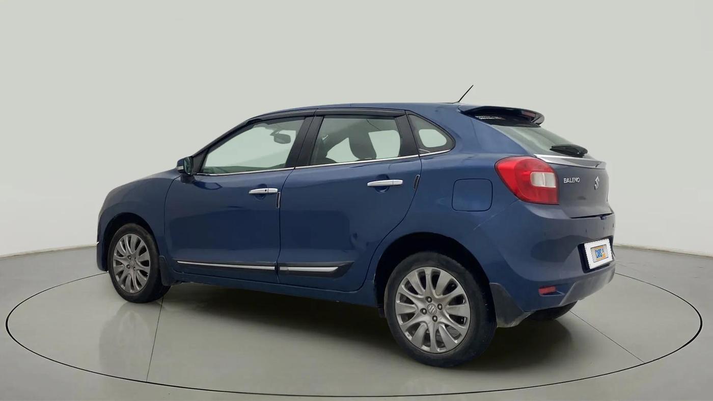 2017 Maruti Baleno ZETA CVT PETROL 1.2, Petrol, Automatic, 63,191 km, Left Back Diagonal