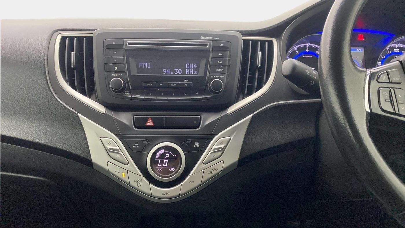 2017 Maruti Baleno ZETA CVT PETROL 1.2, Petrol, Automatic, 63,191 km, Air Conditioner