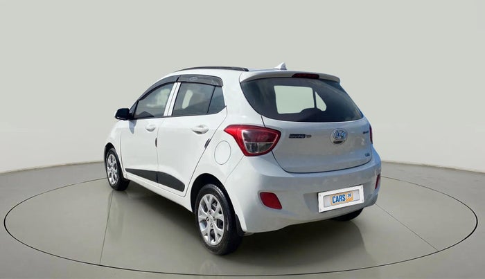 2016 Hyundai Grand i10 SPORTZ 1.2 KAPPA VTVT, Petrol, Manual, 44,494 km, Left Back Diagonal