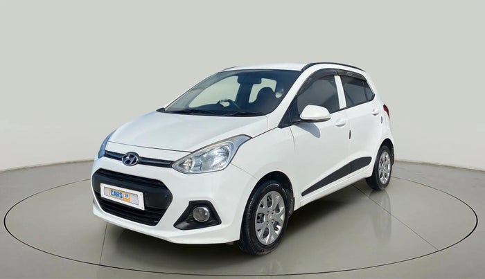 2016 Hyundai Grand i10 SPORTZ 1.2 KAPPA VTVT, Petrol, Manual, 44,494 km, Left Front Diagonal