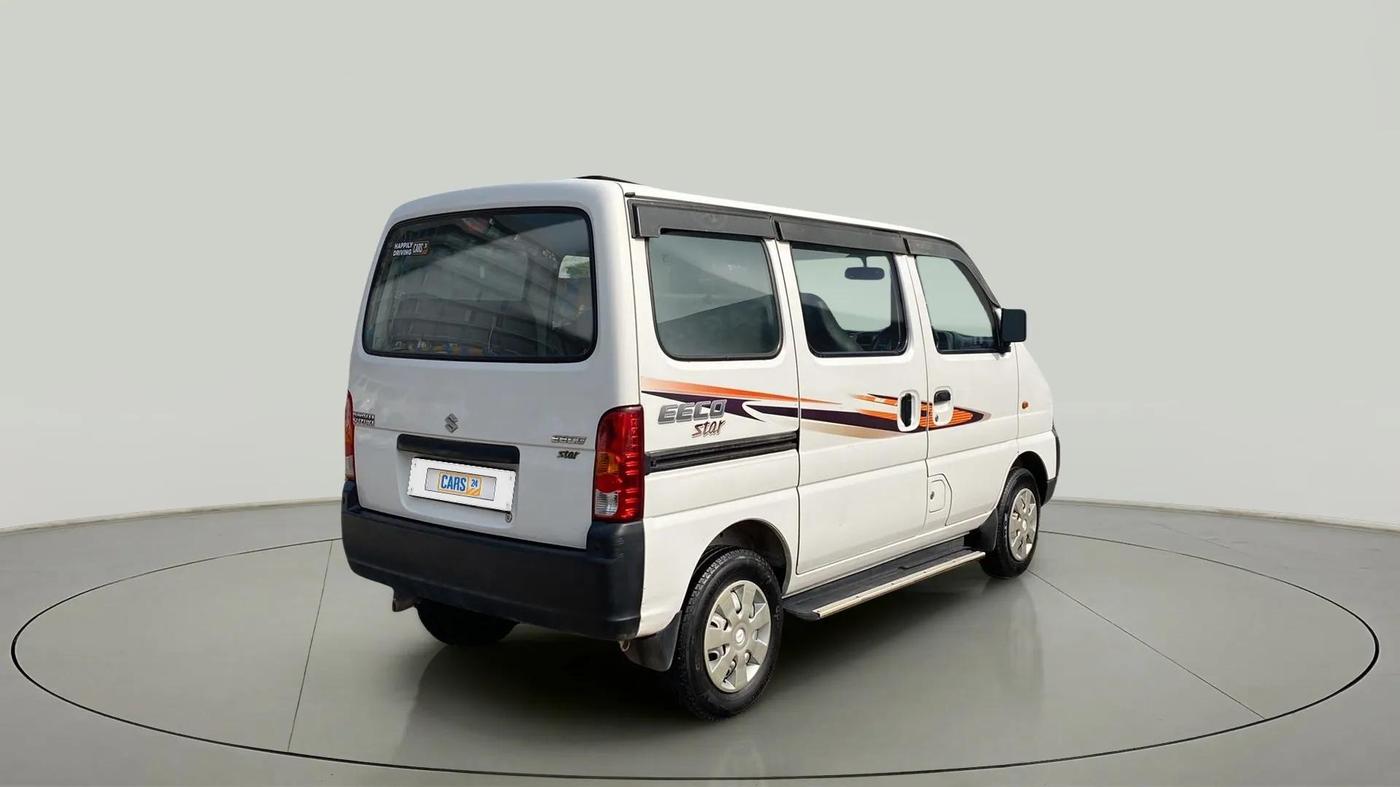 2017 Maruti Eeco 5 STR WITH A/C+HTR, CNG, Manual, 45,707 km, Right Back Diagonal