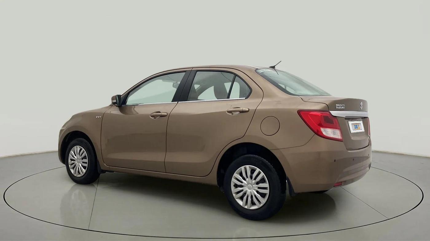 2019 Maruti Dzire VXI AMT, Petrol, Automatic, 20,572 km, Left Back Diagonal