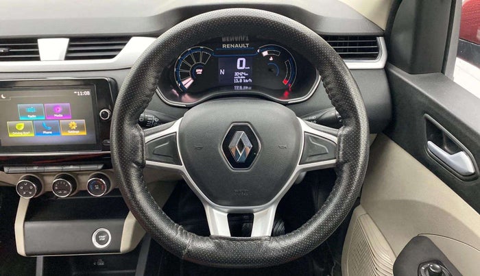 2020 Renault TRIBER RXZ AMT, Petrol, Automatic, 30,424 km, Steering Wheel Close Up