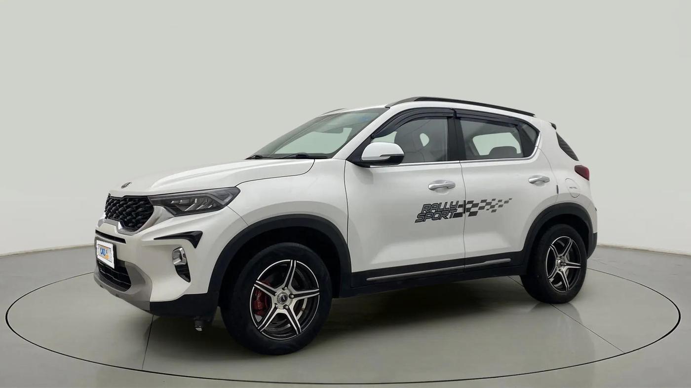 2020 KIA SONET HTX 1.0 IMT, Petrol, Manual, 42,250 km, Left Front Diagonal