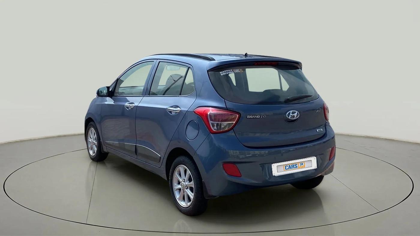 2015 Hyundai Grand i10 ASTA AT 1.2 KAPPA VTVT, Petrol, Automatic, 68,619 km, Left Back Diagonal