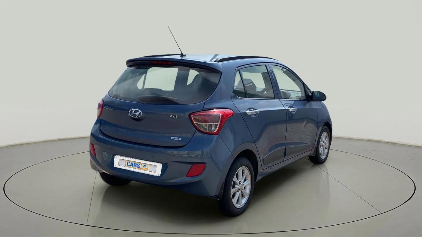 2015 Hyundai Grand i10 ASTA AT 1.2 KAPPA VTVT, Petrol, Automatic, 68,619 km, Right Back Diagonal