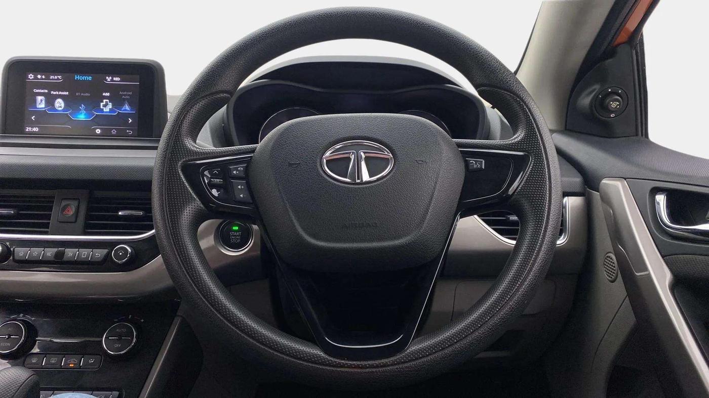 2019 Tata NEXON XZA PLUS PETROL, Petrol, Automatic, 42,511 km, Steering Wheel Close Up