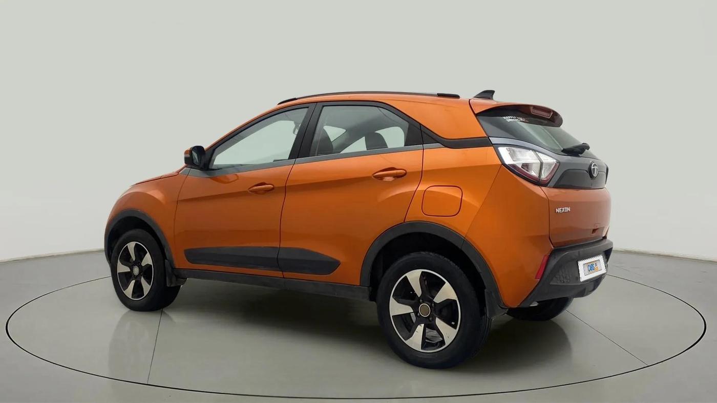 2019 Tata NEXON XZA PLUS PETROL, Petrol, Automatic, 42,511 km, Left Back Diagonal