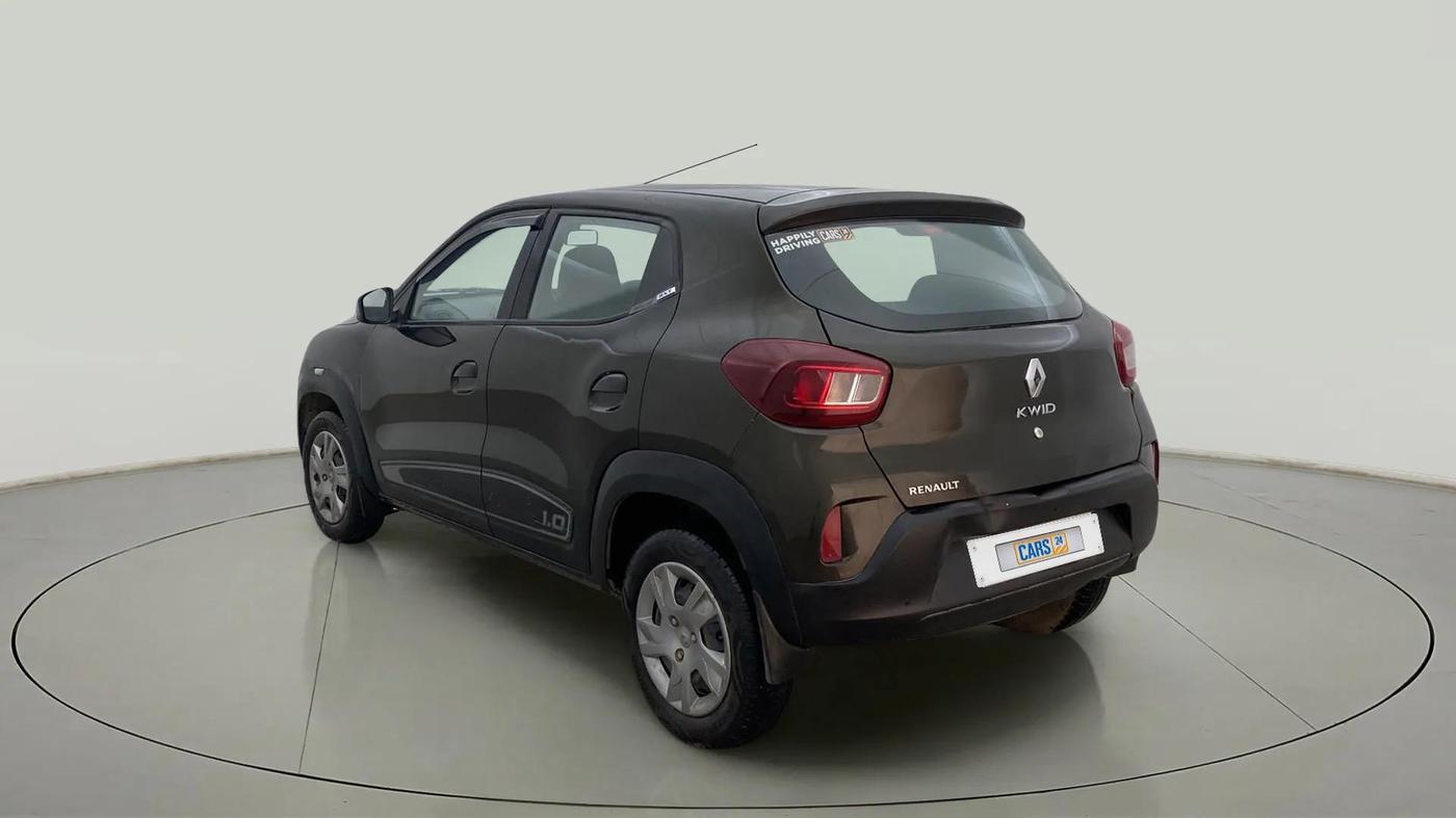 2021 Renault Kwid RXT 1.0 AMT (O), Petrol, Automatic, 31,614 km, Left Back Diagonal