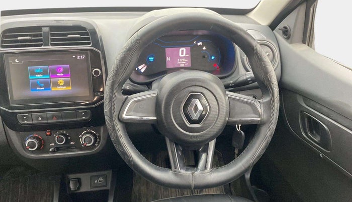 2021 Renault Kwid RXT 1.0 AMT (O), Petrol, Automatic, 31,494 km, Steering Wheel Close Up