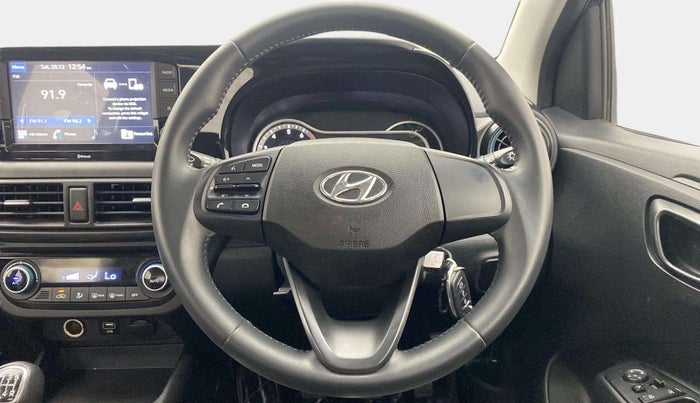 2020 Hyundai GRAND I10 NIOS SPORTZ 1.2 KAPPA VTVT DUAL TONE, Petrol, Manual, 15,138 km, Steering Wheel Close Up