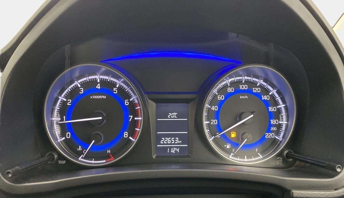 2021 Maruti Baleno DELTA PETROL 1.2, Petrol, Manual, 22,653 km, Odometer Image