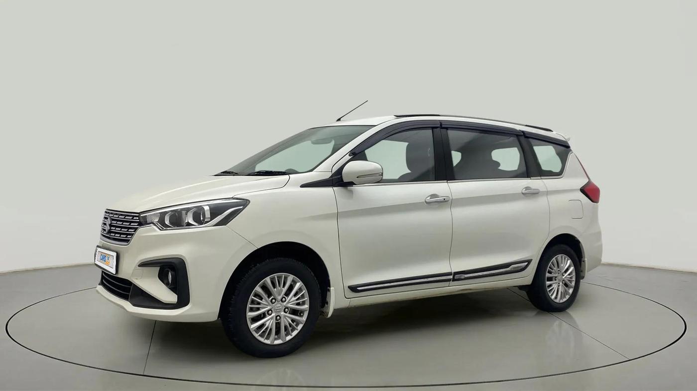 2018 Maruti Ertiga ZXI AT SHVS, Petrol, Automatic, 48,650 km, Left Front Diagonal