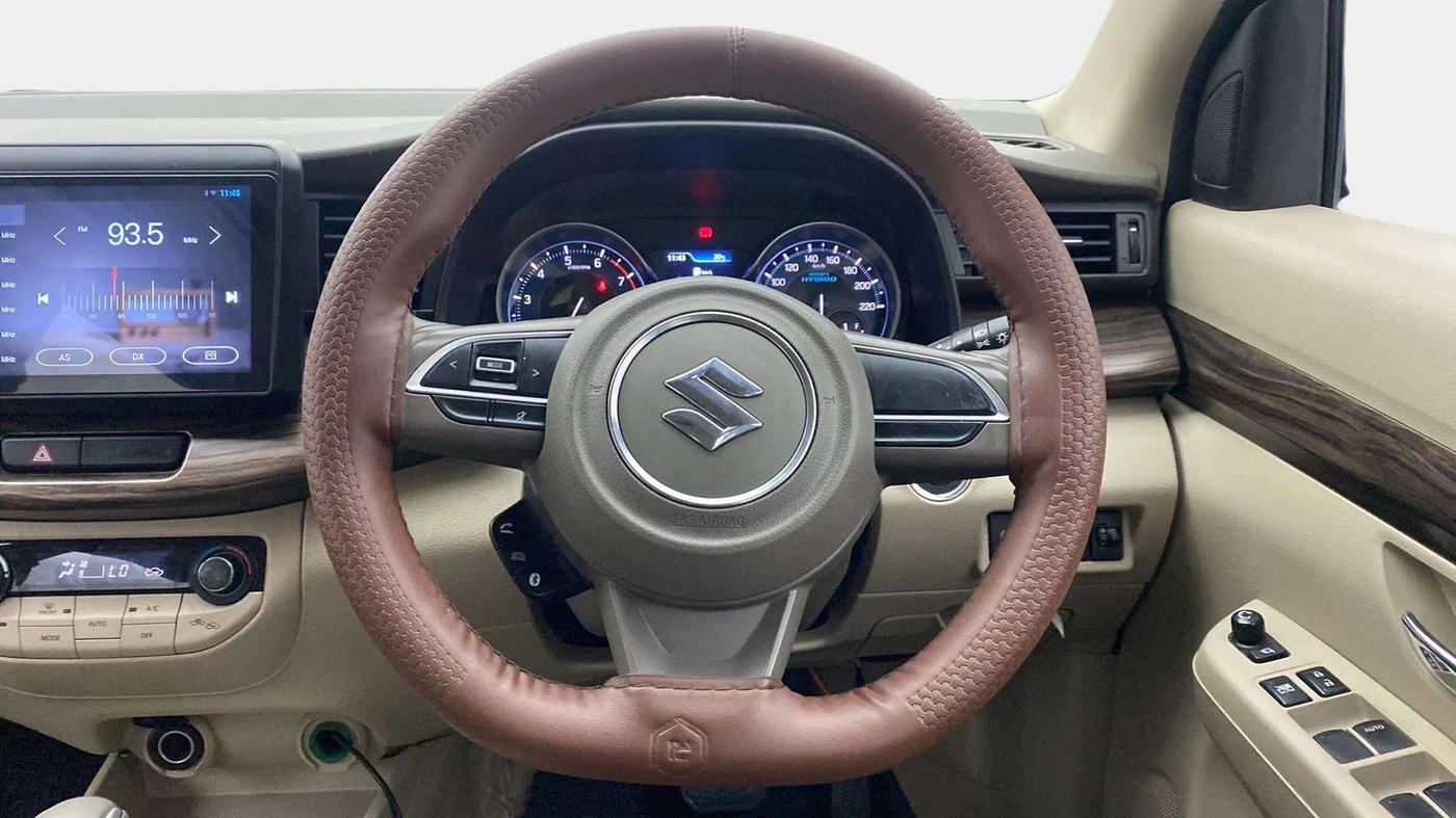 2018 Maruti Ertiga ZXI AT SHVS, Petrol, Automatic, 48,650 km, Steering Wheel Close Up