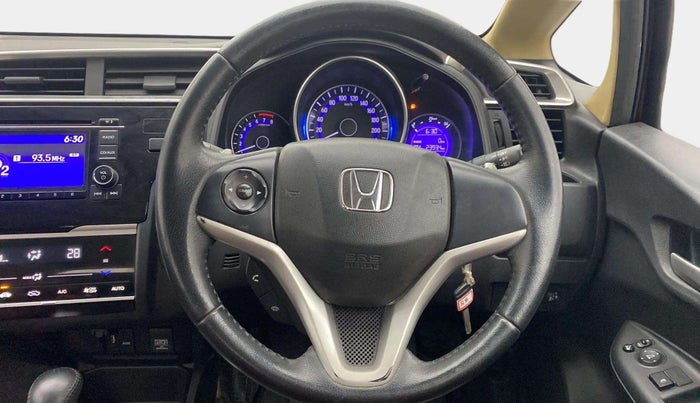 2017 Honda Jazz 1.2L I-VTEC V AT, Petrol, Automatic, 83,347 km, Steering Wheel Close Up